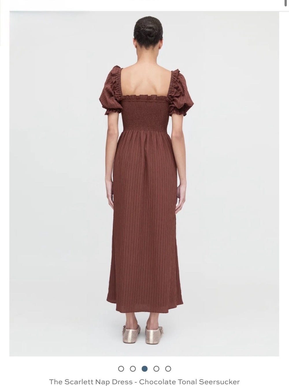 HILL HOUSE HOME SCARLETT NAP DRESS 🤎 - Picture 4 of 13